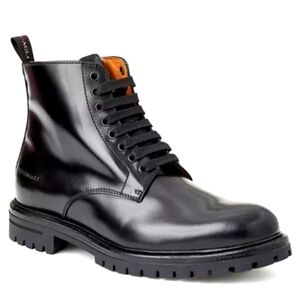 Bruno Magli Black Leather Boots